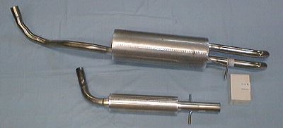 Bild rostfritt avgassystem Volkswagen Golf (IV) 1.6i kombi