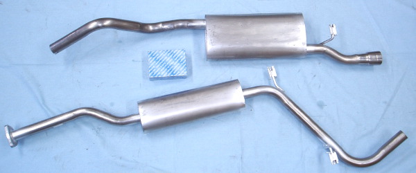 Bild rostfritt avgassystem Skoda Felicia 1.3