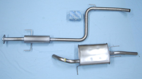 Bild-rostfritt-avgassystem-Toyota Corolla Bild rostfritt avgassystem Toyota Corolla 1600 kombi