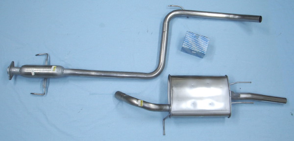 Bild-rostfritt-avgassystem-Toyota Corolla Bild rostfritt avgassystem Toyota Corolla 1600 kombi