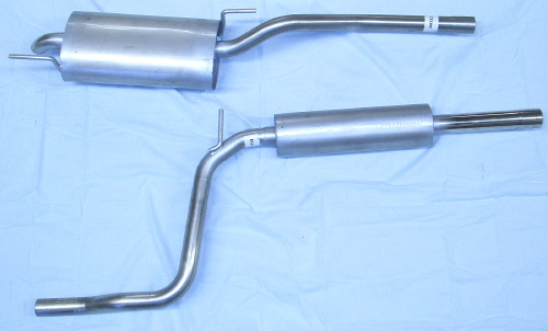 Bild-rostfritt-avgassystem-Volkswagen Caddy Bild rostfritt avgassystem Volkswagen Caddy 1.4