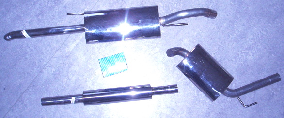 Bild rostfritt avgassystem Volkswagen Passat 1.9 TD