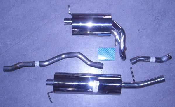 Bild rostfritt avgassystem Volkswagen Sharan 1.9 TDi