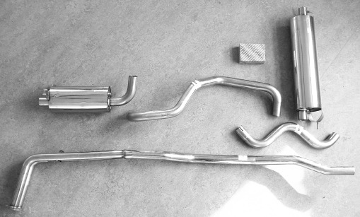 Bild-rostfritt-avgassystem-Volvo 240/245 Bild rostfritt avgassystem Volvo 245/245