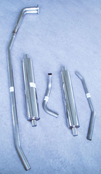 Bild rostfritt avgassystem Volvo Duett