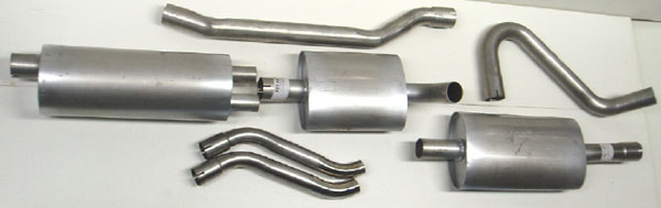 Bild-rostfritt-avgassystem-Volvo P1800E Bild rostfritt avgassystem Volvo P1800 ES