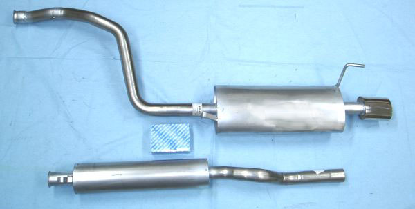 Bilde rustfritt eksosanlegg Audi 80