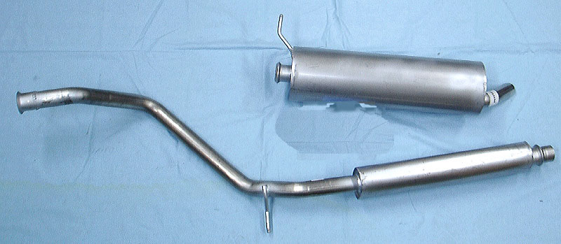 steel exhaust Citroën C4