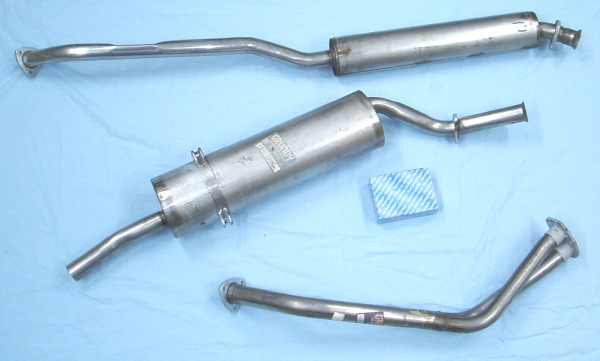 Picture stainless-steel-exhaust BMW 316 & 320 iE21