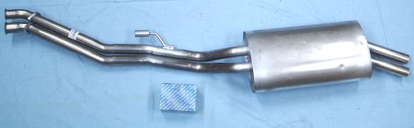 Picture stainless-steel-exhaust  BMW 320i E30 