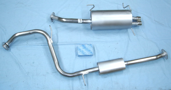 Image stainless-steel-exhaust Mazda 323 F GT 