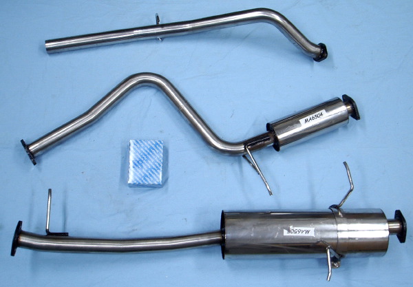 Picture stainless-steel-exhaust Mazda B2600 Maxi-cab 
