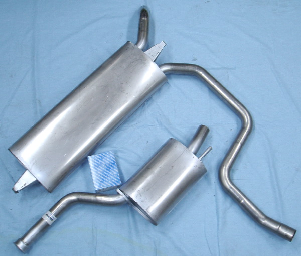 Photo stainless-steel-exhaust Mercedes 300TD W124-serie