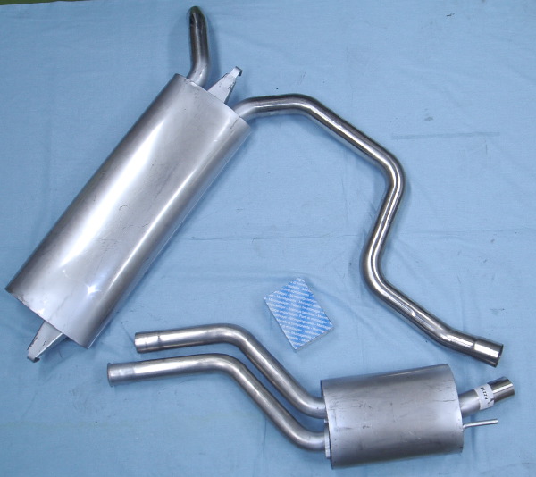 Photo stainless-steel-exhaust  Mercedes E280T/300TE/E320T W124-serie