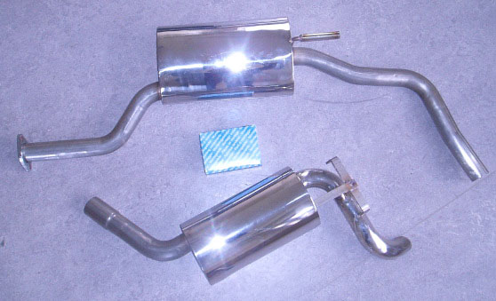 Photo stainless-steel-exhaust Mercedes-Benz 190D 
