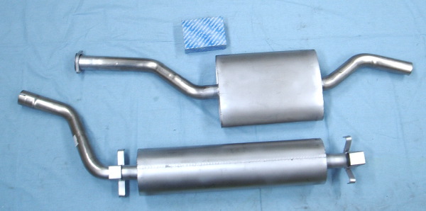 Image stainless-steel-exhaust Mercedes 200 W123-serie