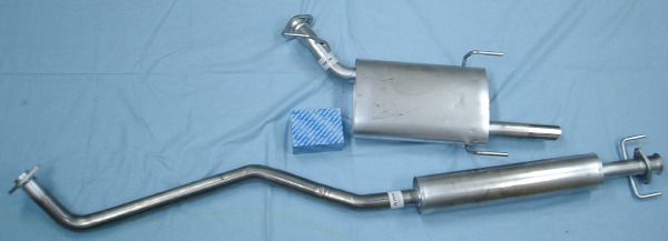 Image stainless-steel-exhaust Opel Vectra 1.6i 