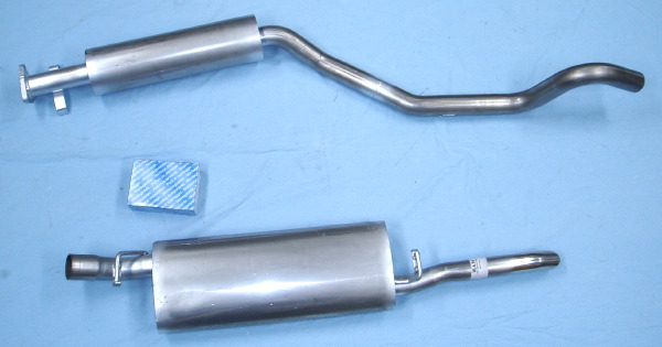 Photo stainless-steel-exhaust Opel Vectra 2.0i 