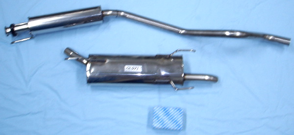 Image stainless-steel-exhaust Opel Astra 2.0i estate 