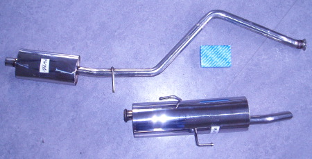 Image stainless-steel-exhaust Peugeot 306 1.1-1.8