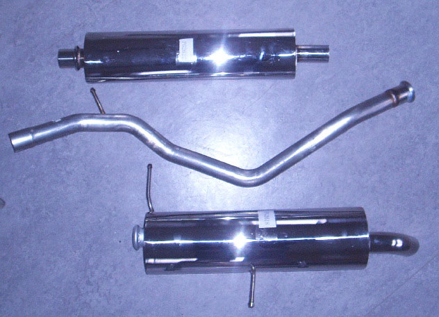 Image stainless-steel-exhaust Peugeot 307 2.0 estate