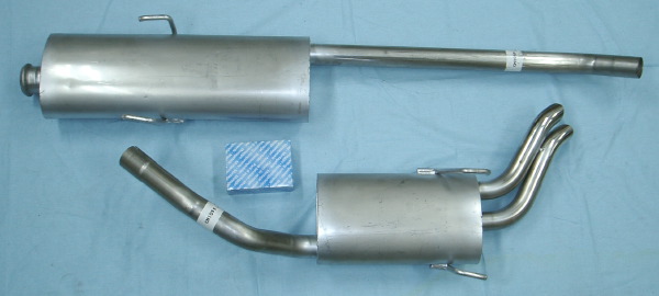 Picture stainless-steel-exhaust Peugeot 806 2.0 turbo