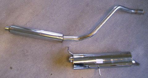 Photo stainless-steel-exhaust Peugeot 307 2.0 hatchback