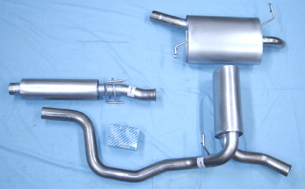 Photo stainless-steel-exhaust Peugeot 605 3.0