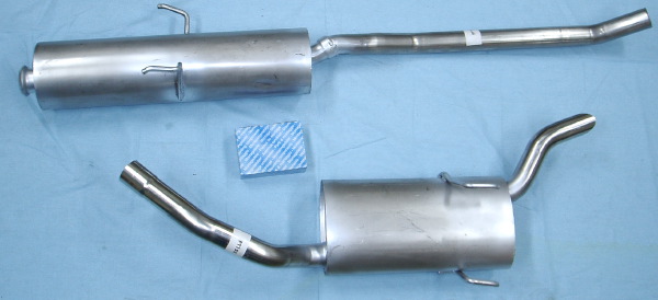 Image stainless-steel-exhaust Peugeot 806 2.0 