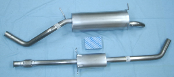 Photo stainless-steel-exhaust Renault Megane