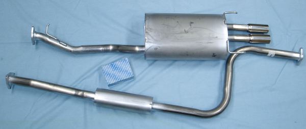 Image stainless-steel-exhaust Rover 620 & 623