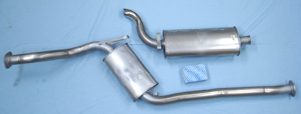 Picture stainless-steel-exhaust SAAB 9000 16V turbo