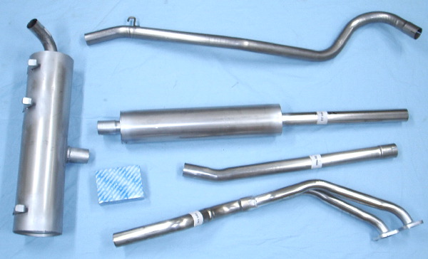 Image stainless-steel-exhaust SAAB 900 cc 