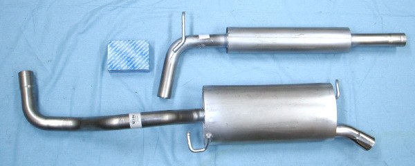 Picture stainless-steel exhaust Seat Ibiza 2.0 Gti