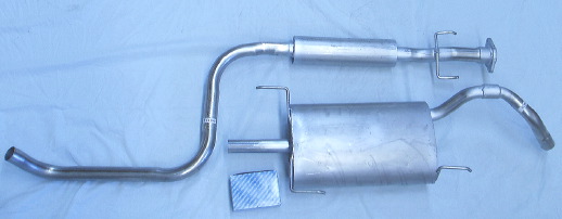 Picture stainless-steel-exhaust Toyota Carina 2